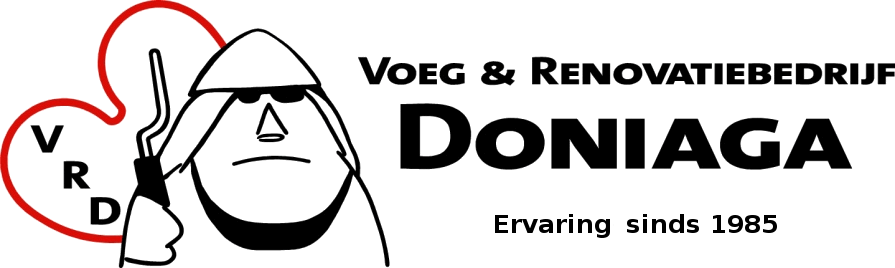 Logo voegbedrijf renovatiebedrijf Doniaga